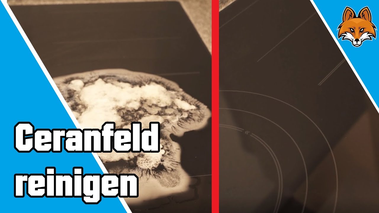 Ceranfeld reinigen - Eingebrannte Flecken schnell entfernen 🎛✅