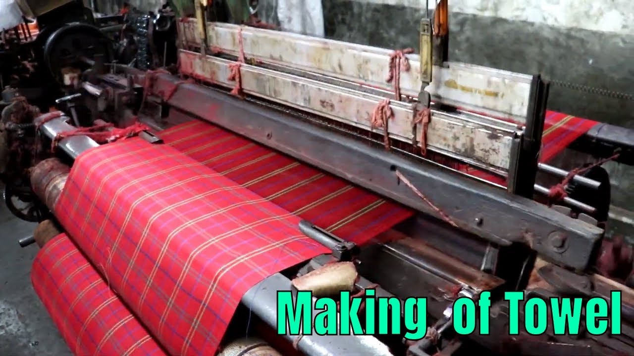 Towel Making Process in Power Loom || যেভাবে গামছা তৈরি করা হয়
