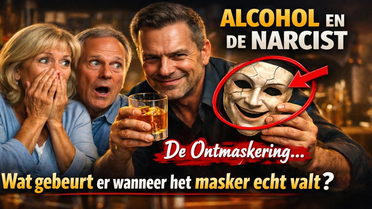ALCOHOL EN DE NARCIST: De Ontmaskering. Wat gebeurt er wanneer het masker echt valt?