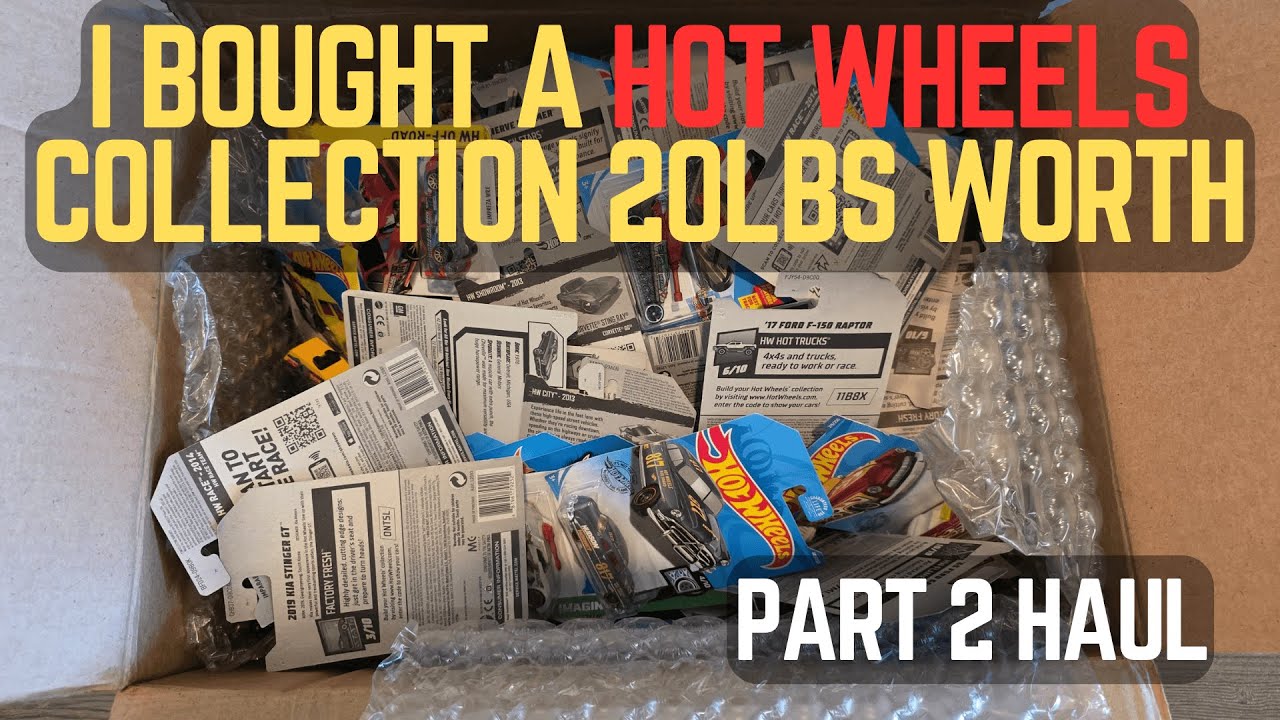 Часть 2. Распаковка коллекции Hot Wheels весом 9 кг — редкие находки 2013-2014 годов! Презентация...