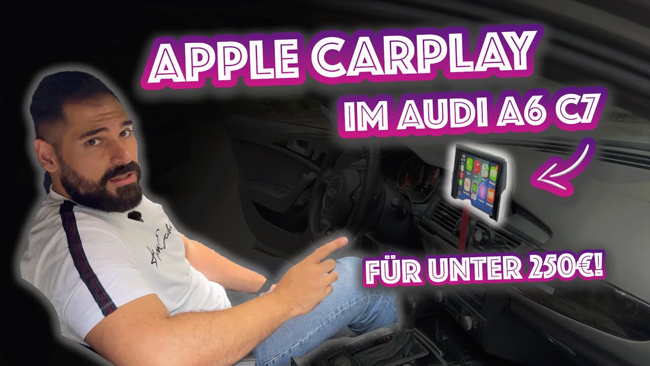APPLE CARPLAY im AUDI A6 C7 für unter 250€!