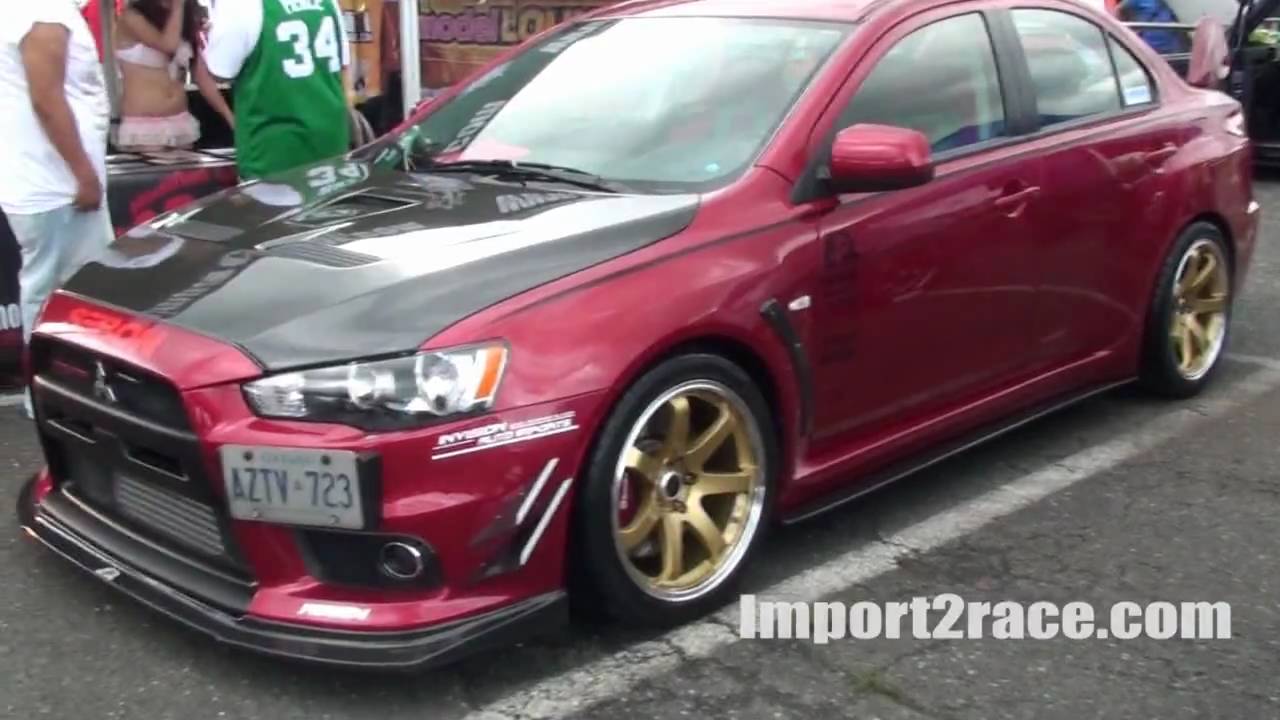 EVO X GSR @ Hot Import night 2009 NJ HD