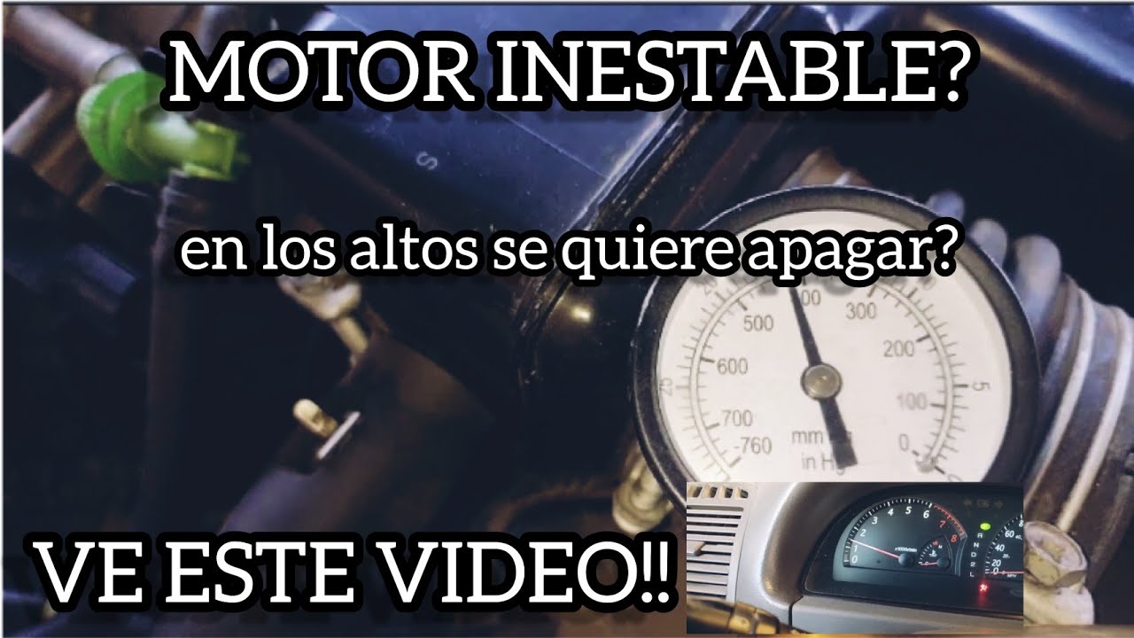 SINTOMAS de UN motor CON fugas DE VACIO!! / ASI FALLARA TU AUTO!!