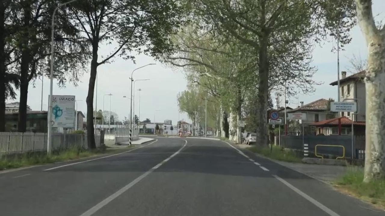 Udine, il giorno di Pasquetta: tra le vie deserte e i controlli con elicotteri e droni