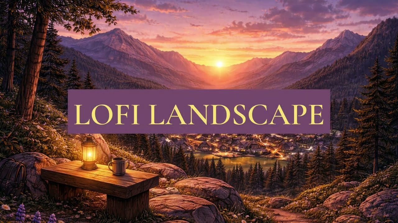 Lofi Over the Village 🏘️ Peaceful Beats to Relax, Focus & Unwind