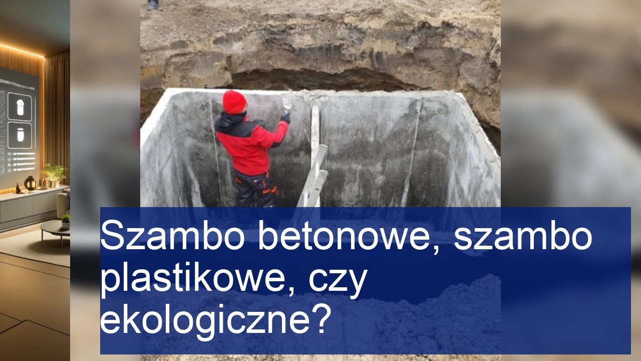 Szambo betonowe, plastikowe czy ekologiczne? Wybierz najlepsze rozwiązanie dla swojego domu!