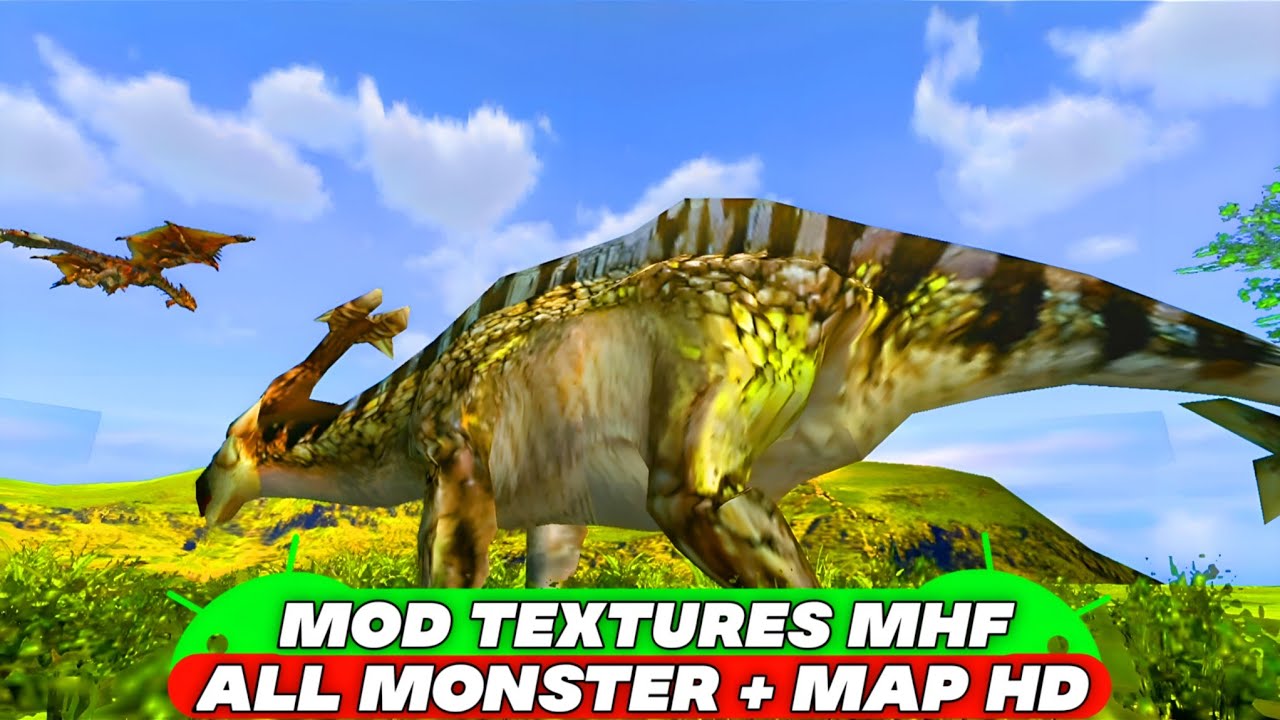 free download mod texture all monster & map mhf psp