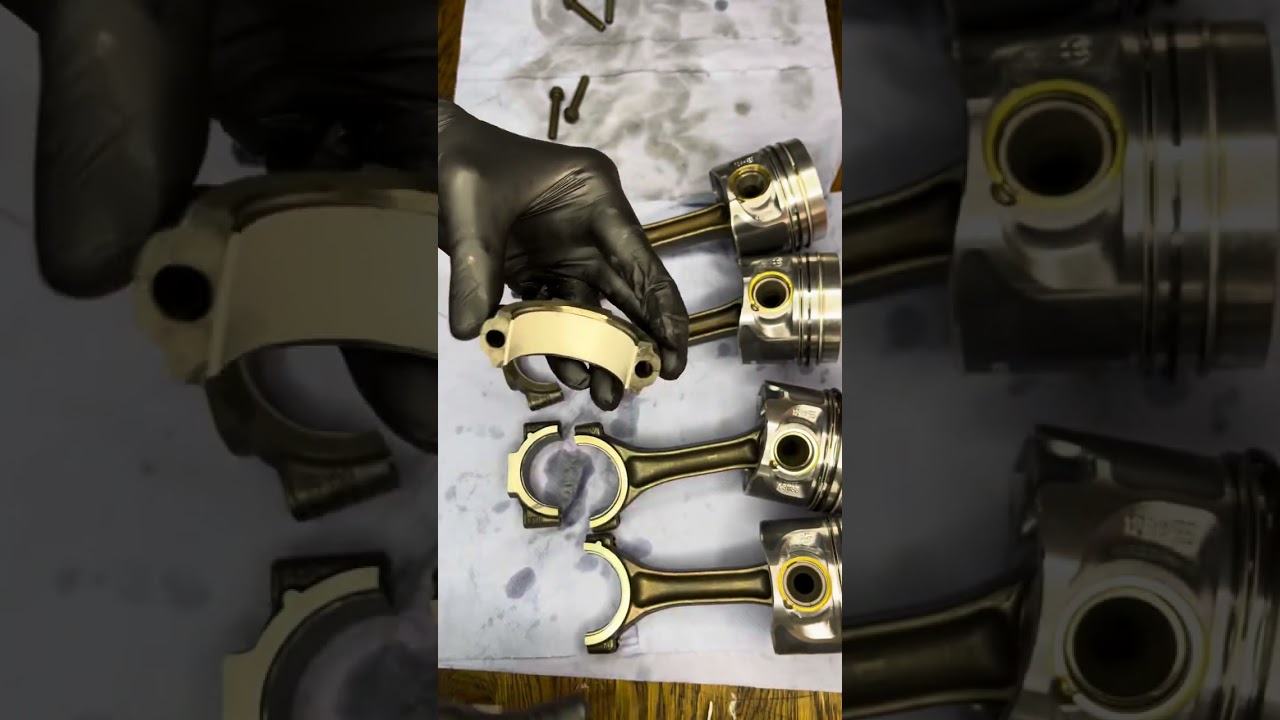 (الجزء الثاني) تجميع محرك فوكس فاجن 2.0 ديزل  Assembly of the 2.0 diesel 132 kW - 180 hp, twin turbo