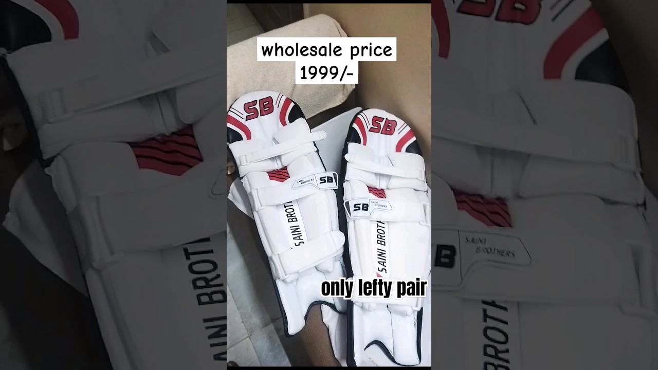 best batting pads wholesale price #mohali #cricketkitunboxing#cricketequipment #legguards#viralshort