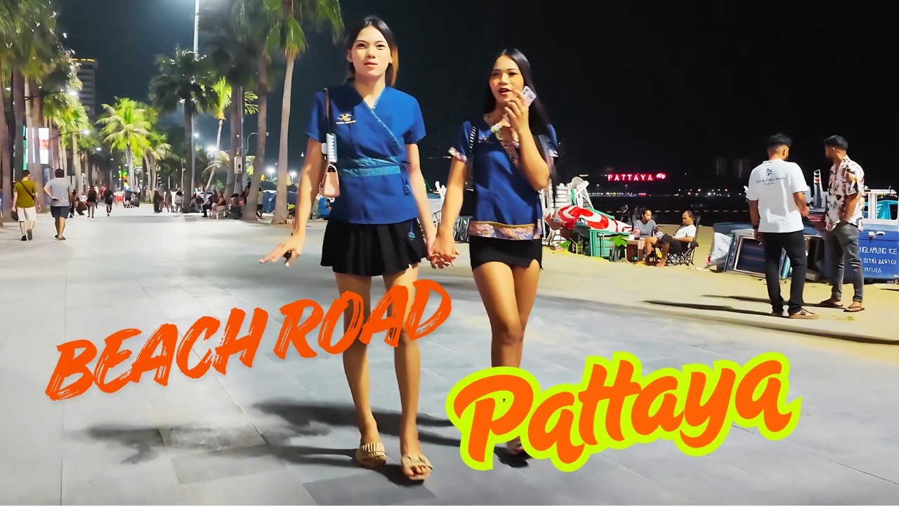 🇹🇭 [4K] Beach Road - Pattaya Thailand 2026
