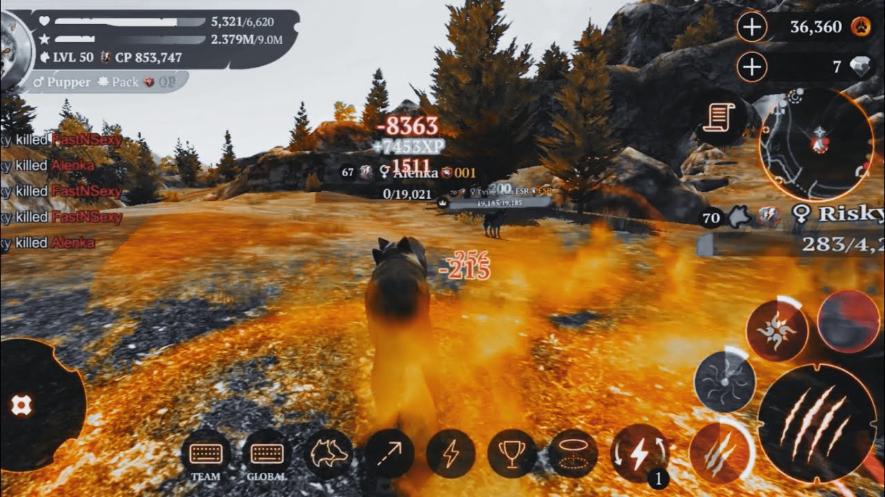 The Wolf Online Simulator - Leave my pup alone 😰  | BLOODY HACKER
