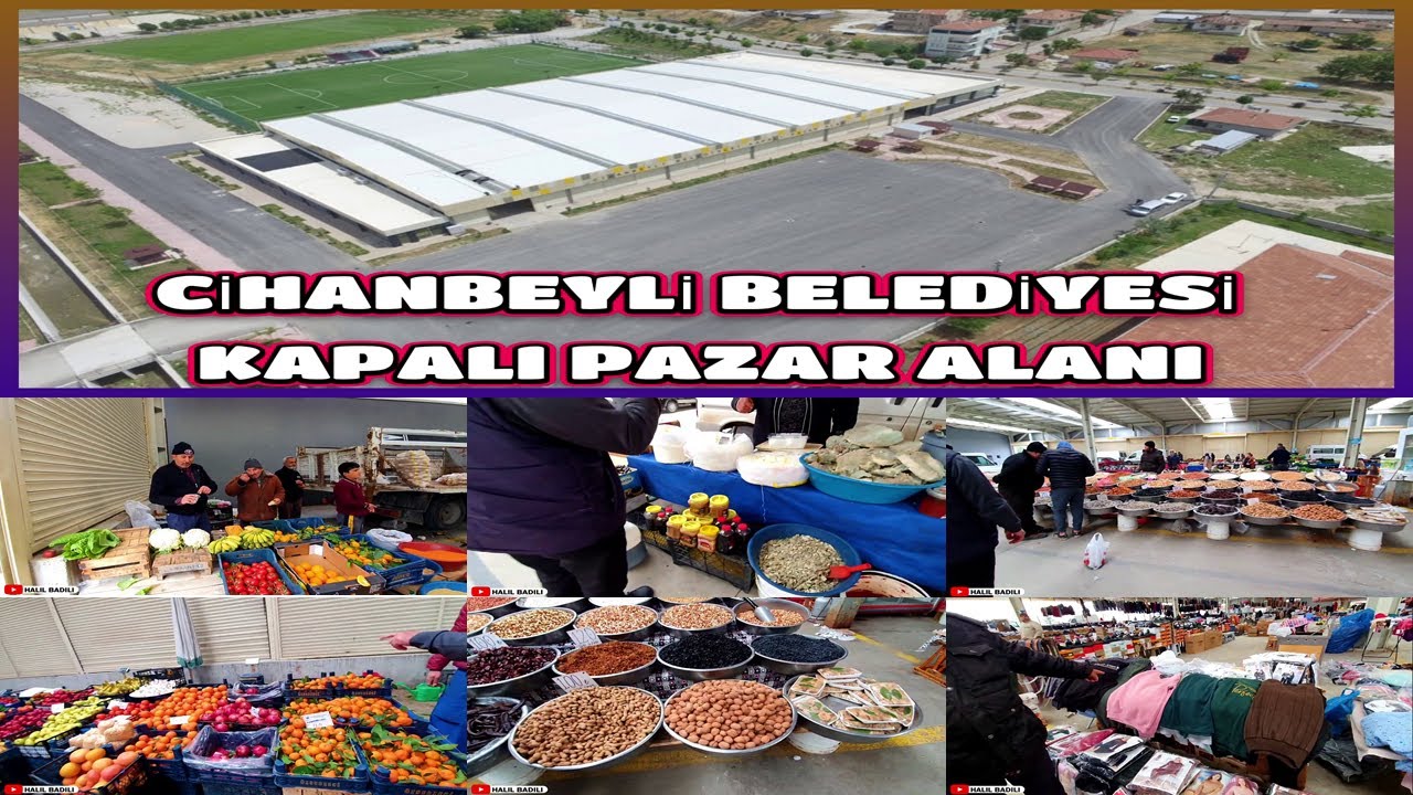 CİHANBEYLİ HALK PAZARI BU HAFTA DAHADA SAKİN