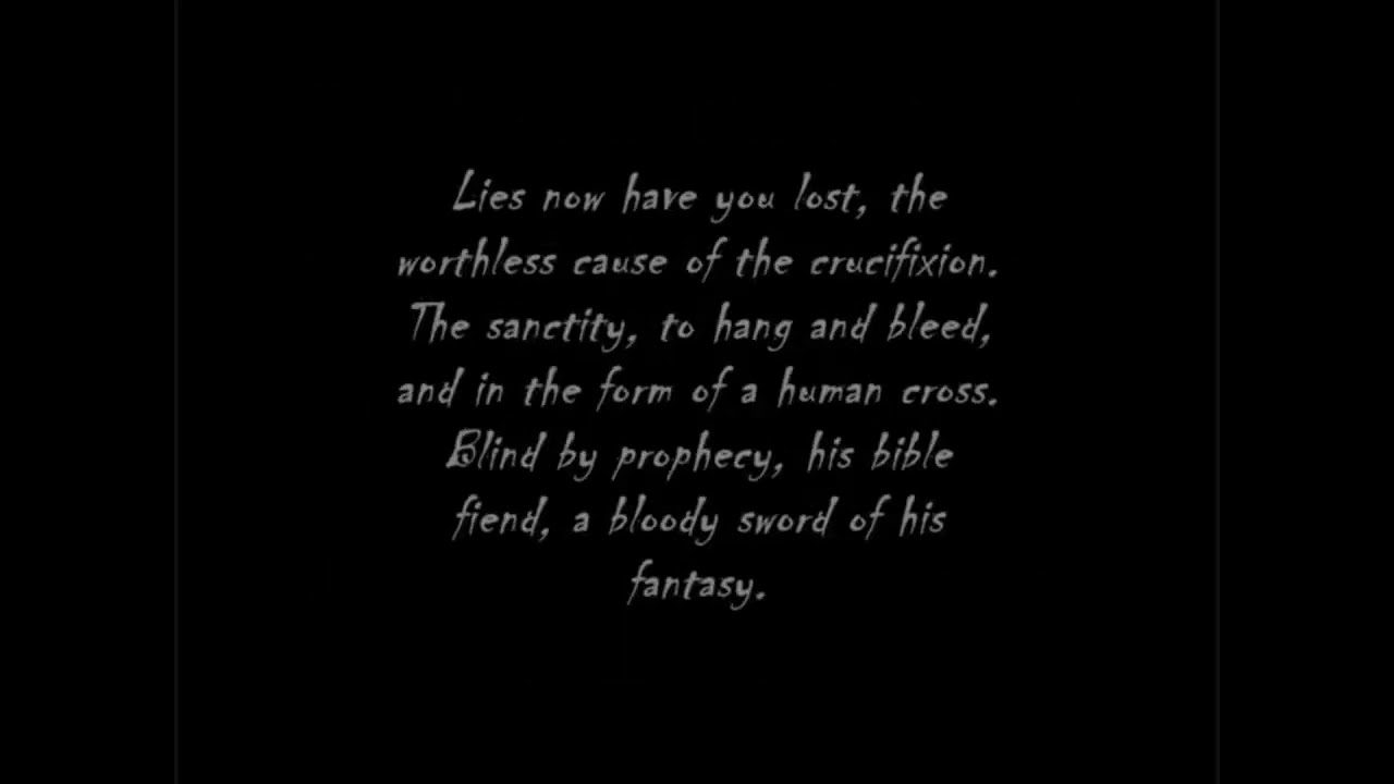 Deicide - Scars of The Crucifix - karaoke instrumental