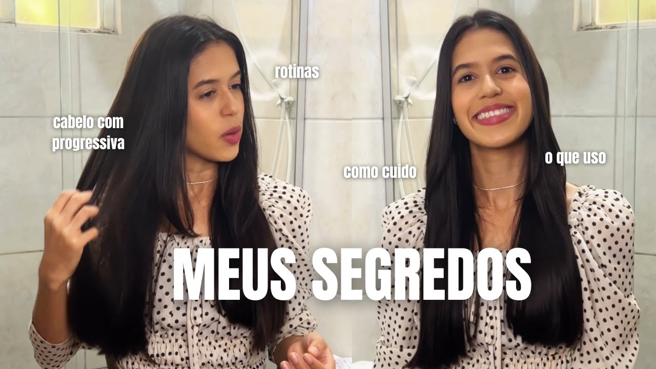 Como mantenho meu Cabelo saudável usando Progressiva 
