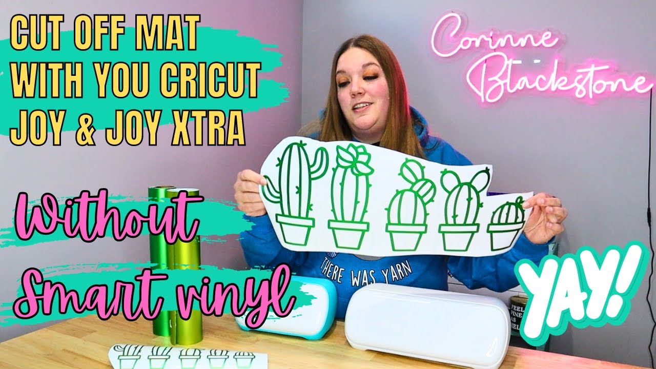 Вам не нужен смарт-винил для резки без коврика Cricut Joy и Joy Xtra