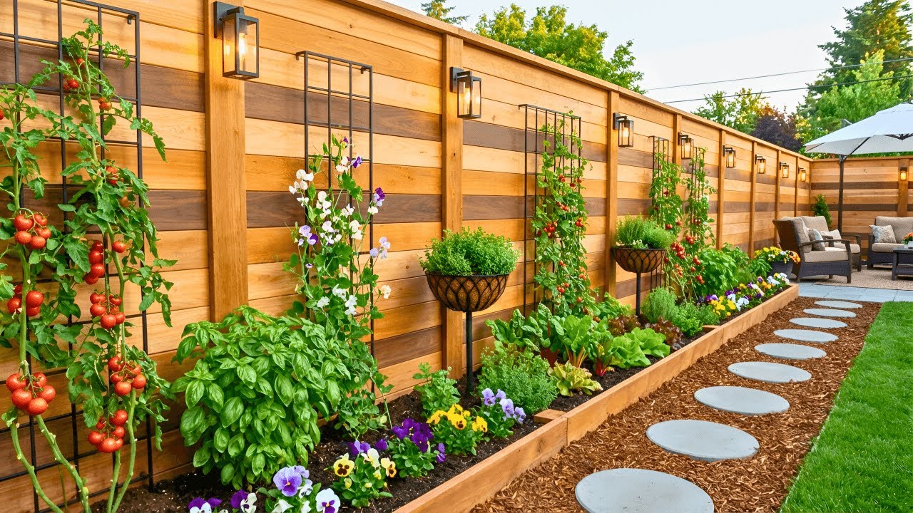 100+ Fence Garden Ideas 2026: Modern & Budget-Friendly Designs to Transform Your Backyard Oasis!