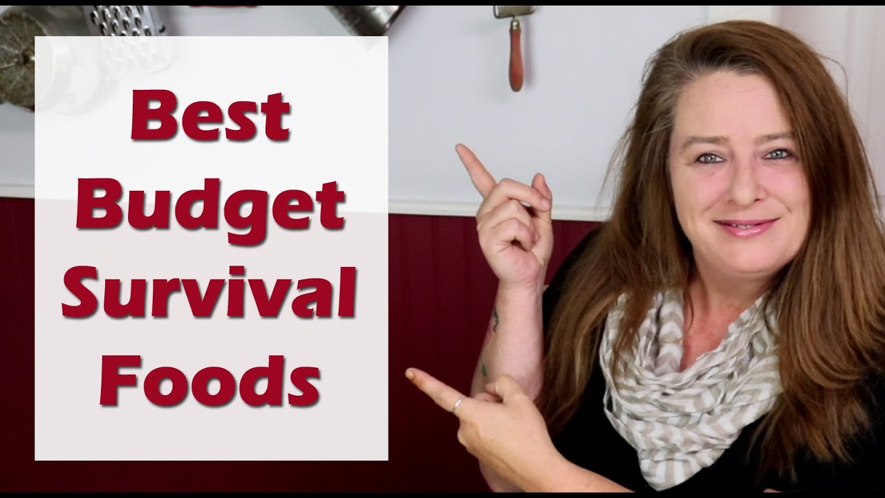 The Best Budget Survival Foods you can get from your local Grocery Store