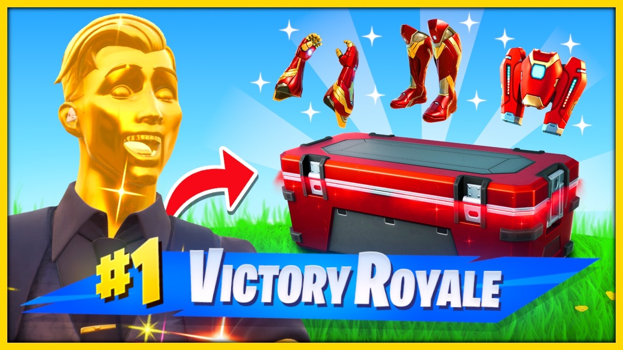 Iron Man Chest ONLY Challenge i Fortnite!