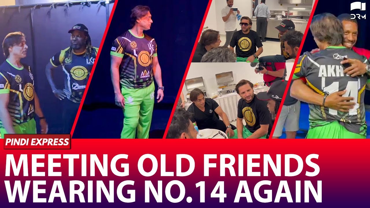 Meeting Old Friends | Wearing No.14 Again ! | Shoaib Akhtar | SP1N