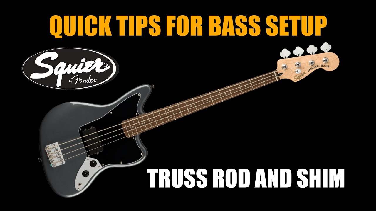 Quick Setup Tips on Squier Jaguar Bass | Jazz Bass Giveaway