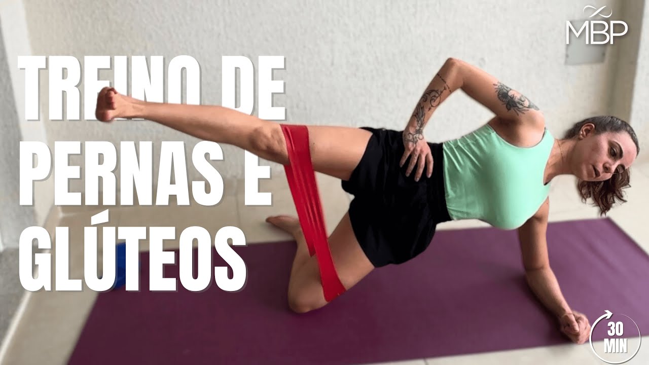 TREINO DE PERNAS E GLÚTEOS