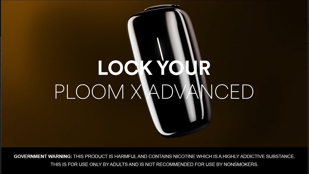 Make it secure: How to lock your Ploom X Advanced device