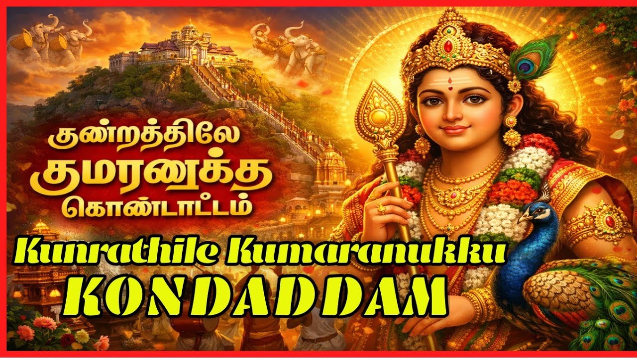 குன்றத்திலே குமரனுக்கு கொண்டாட்டம் | Konrathile Kumaranukku | Latest Tamil Ai Song | Ai Tamil Song 