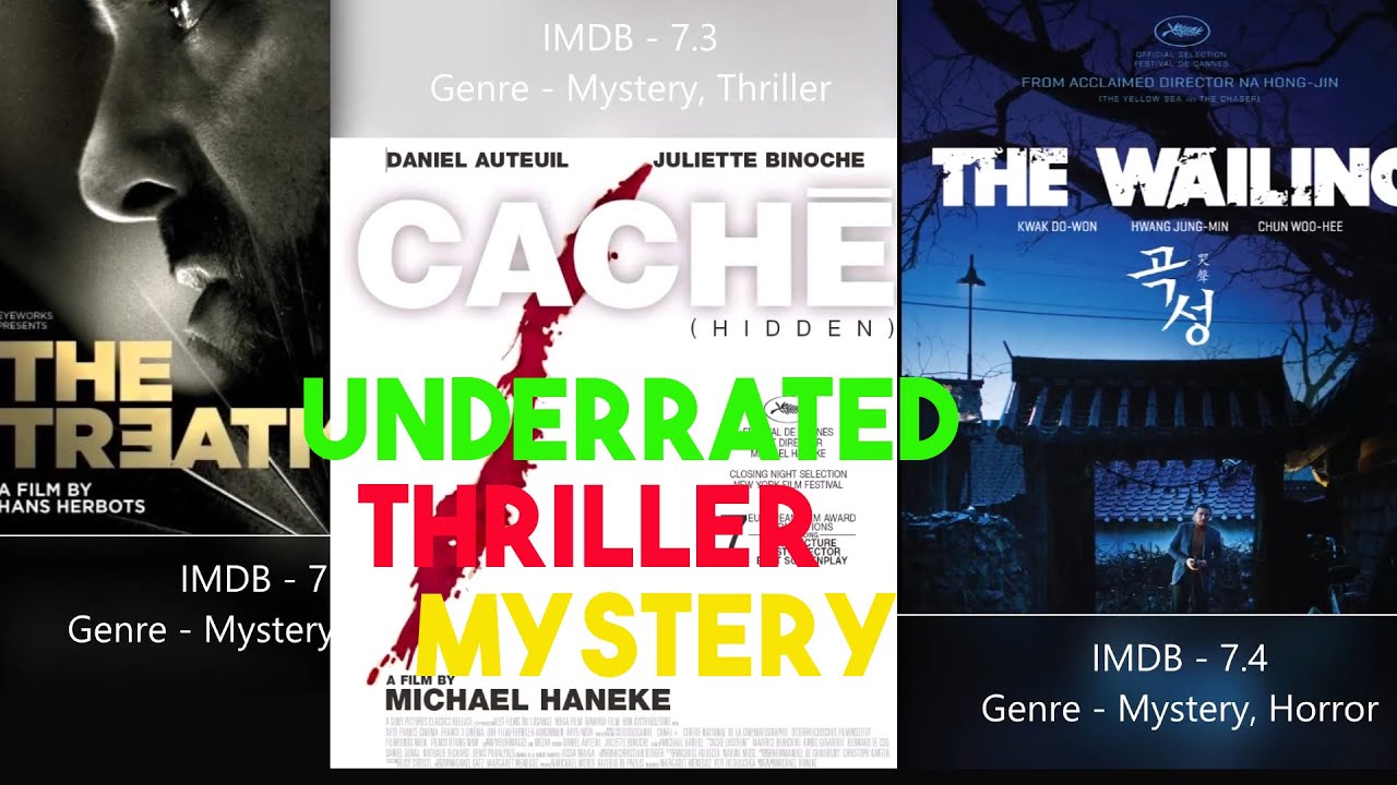 Must watch : Mystery Thriller movies - Underrated