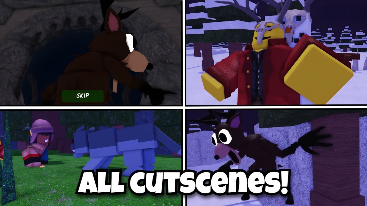 99 Nights in the Forest - All Story Cutscenes & Extra Cutscenes | Roblox