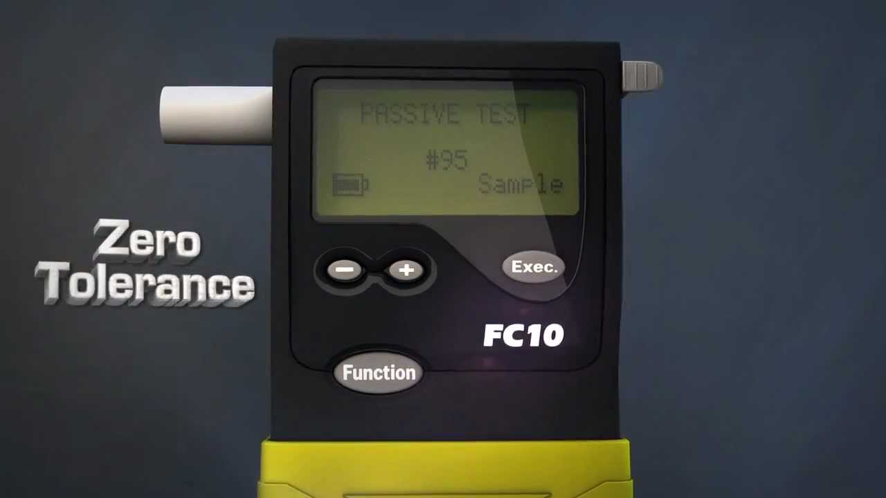 Lifeloc FC10 breath alcohol testing modes
