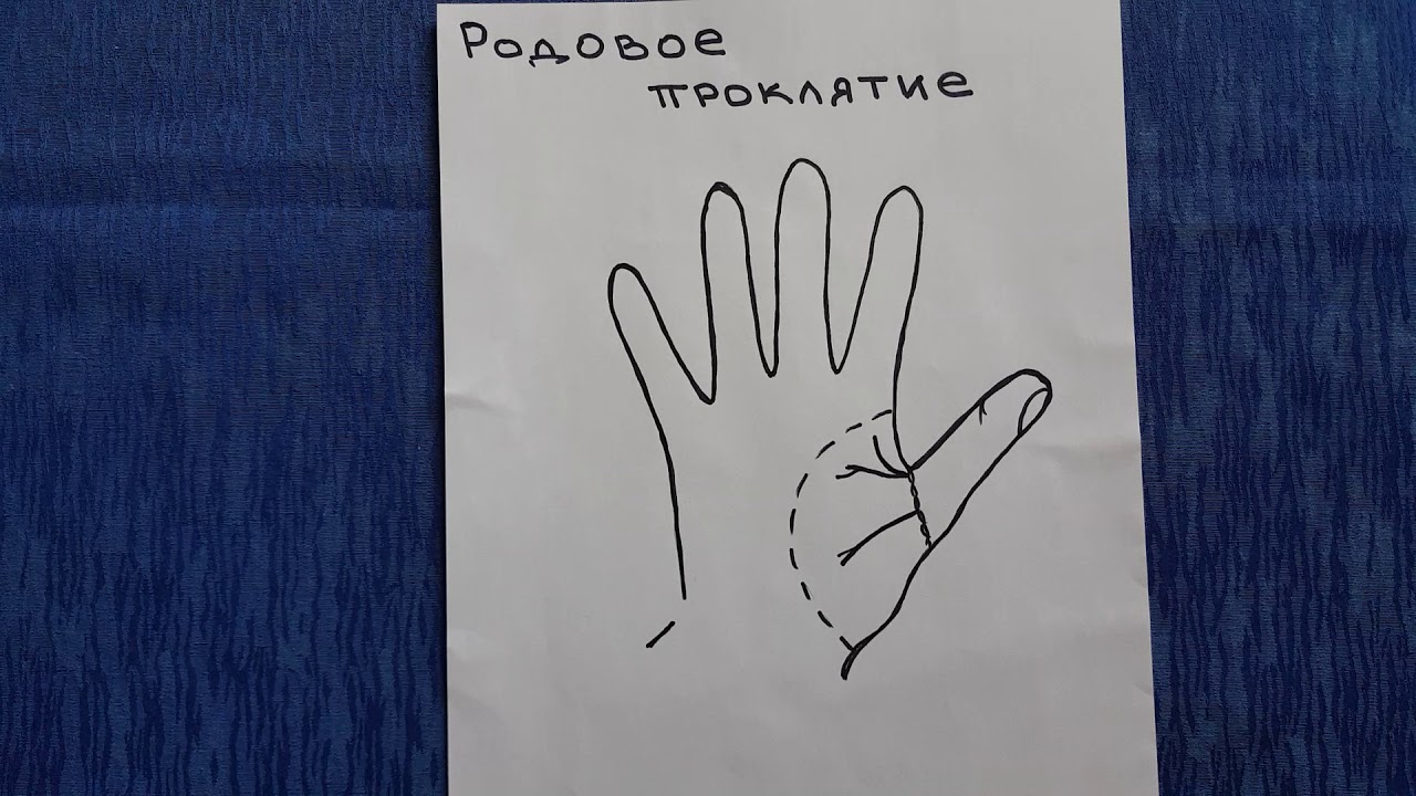 Хиромантия. Родовое проклятие. Большой палец. Часть 5