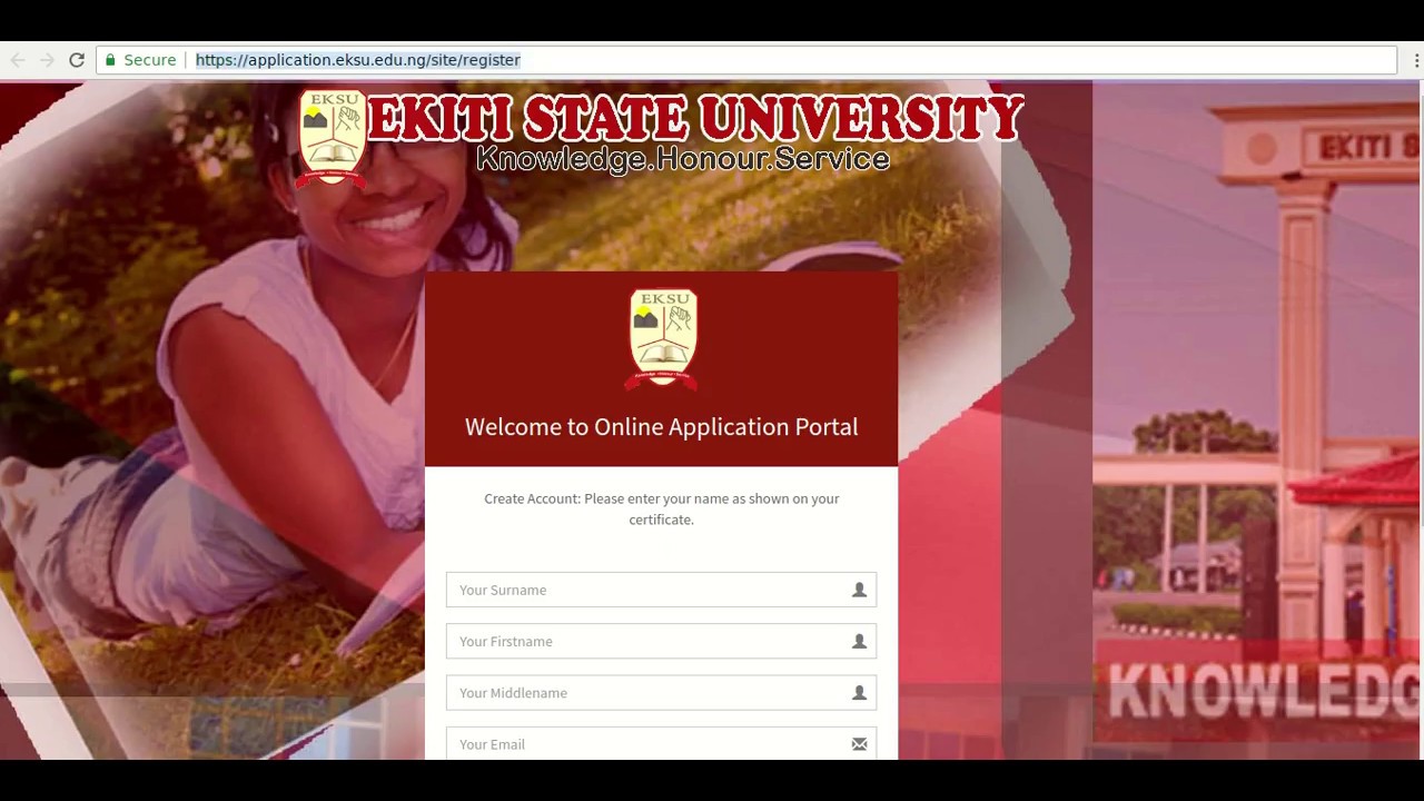 EKSU COMPLETE VIDEO FOR POST UTME REGISTRATION GUIDE