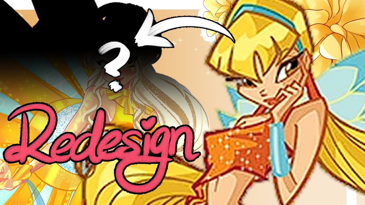 Designing Stella a New Fairy Form! | Speed Draw | Rewrite