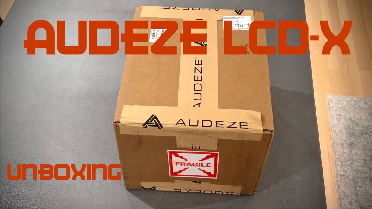 AUDEZE LCD-X UNBOXING!!!