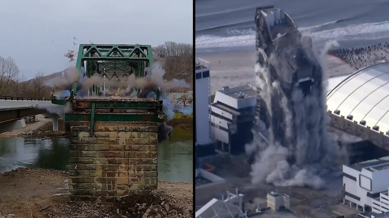 Amazing Demolitions Caught On Camera