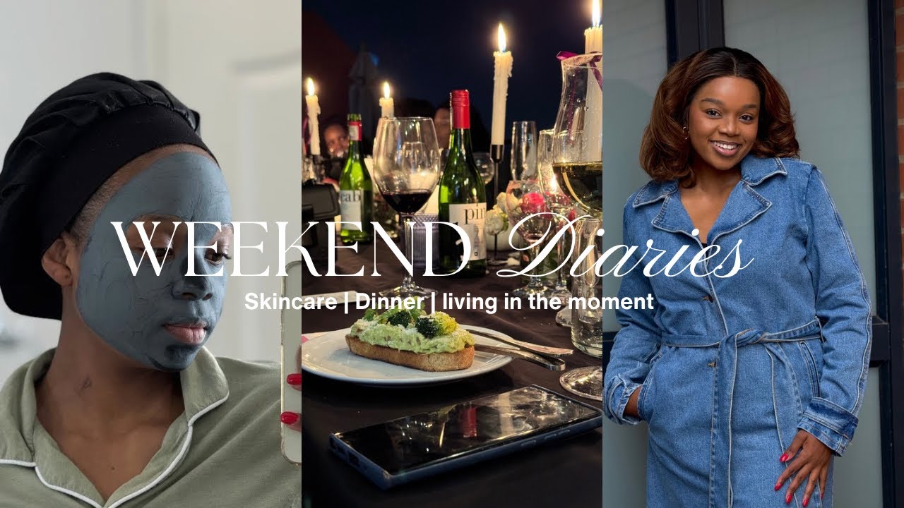 Weekend Vlog: Women's day Dinner @ReBasadi | New nail set | skincare | Living in the moment! 