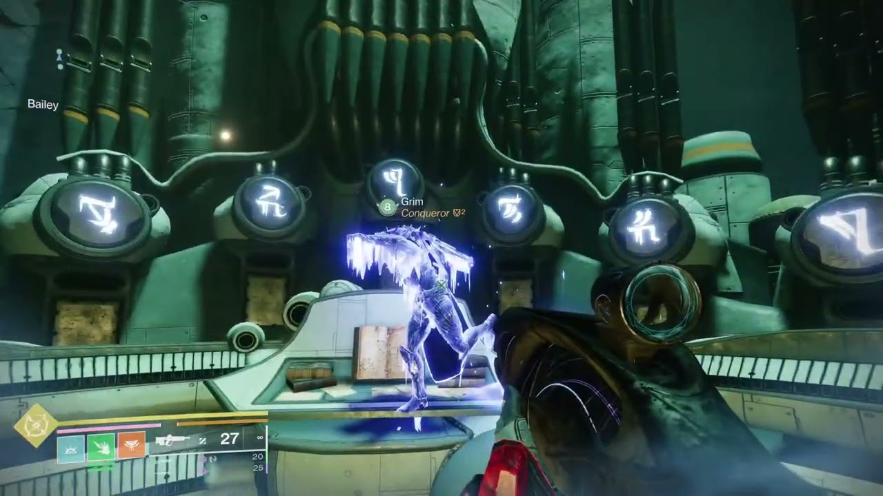 how to fight the organist in destiny 2 kells fall!!! 8 code puzzle solution