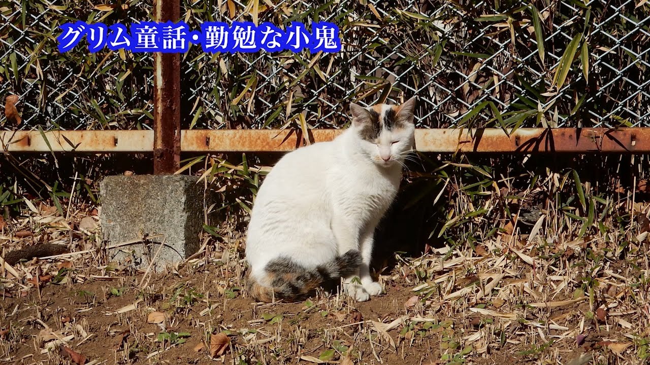 グリム童話「勤勉な小鬼」金の星社昭和3年刊行