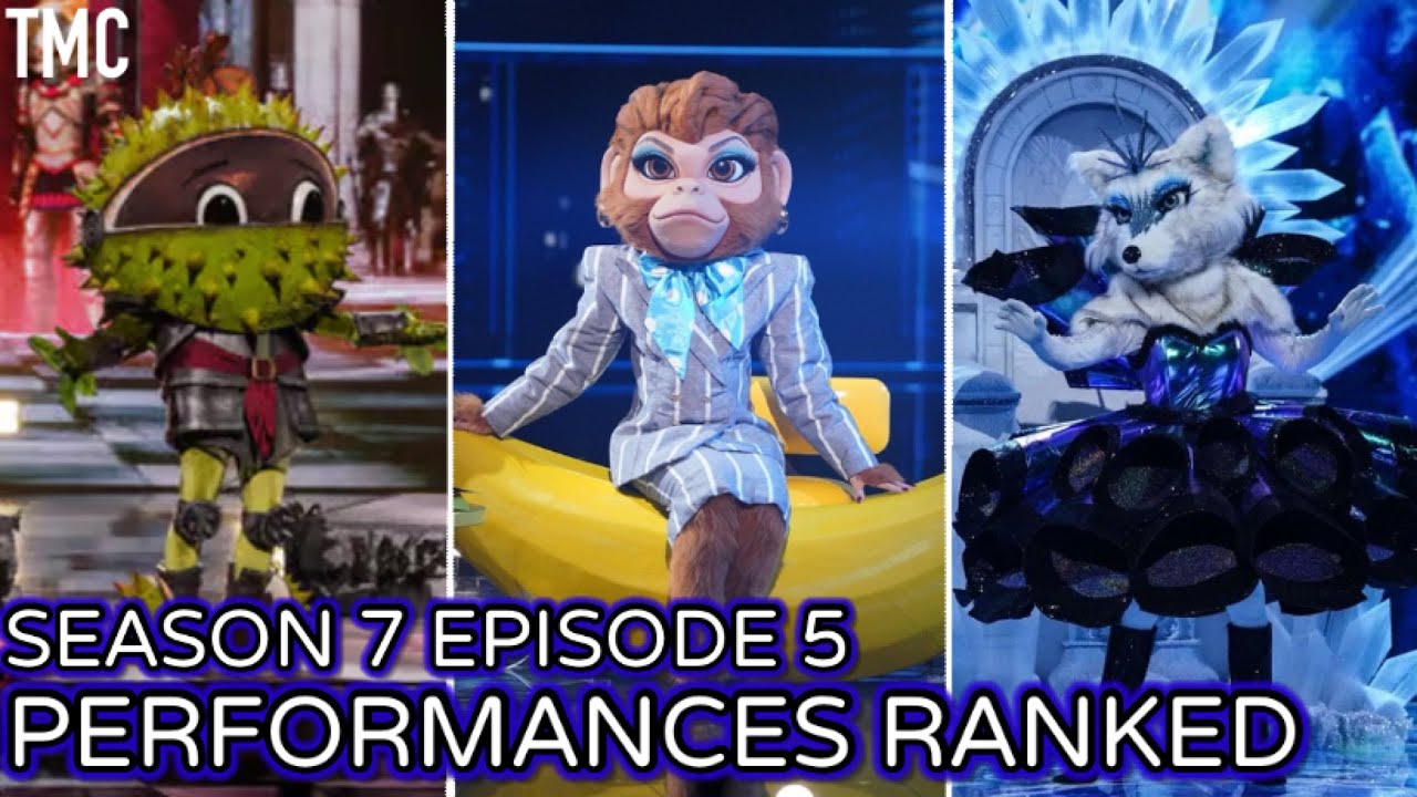 Season 7 Ep 5 performances ranked (The Masked Singer UK)