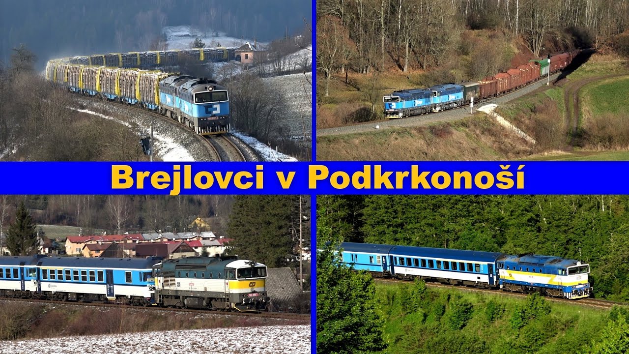 Vlaky v Podkrkonoší - Brejlovci 2019-2020
