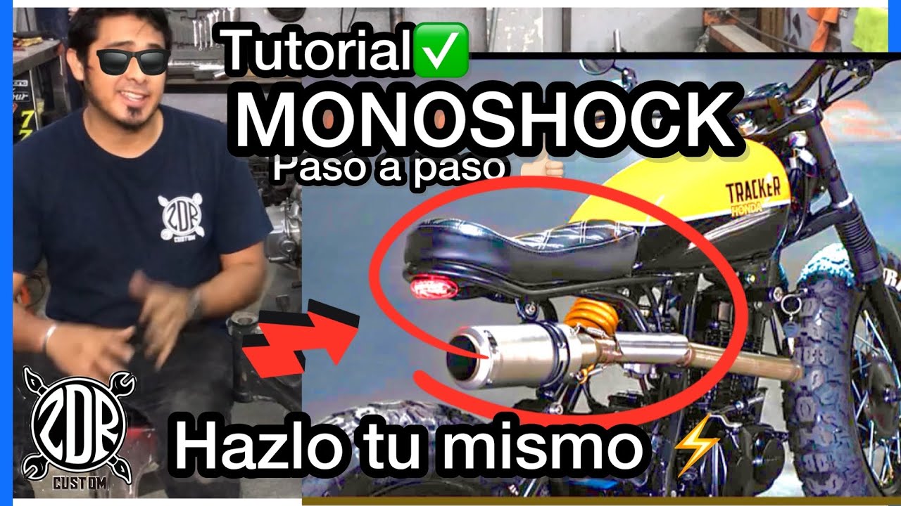 ✅COMO CONVERTIR  MONOSHOCK a mi moto. Paso a paso👍🏻 Loop, Soldadura, Asiento . MONOPLAZA🤘🏼
