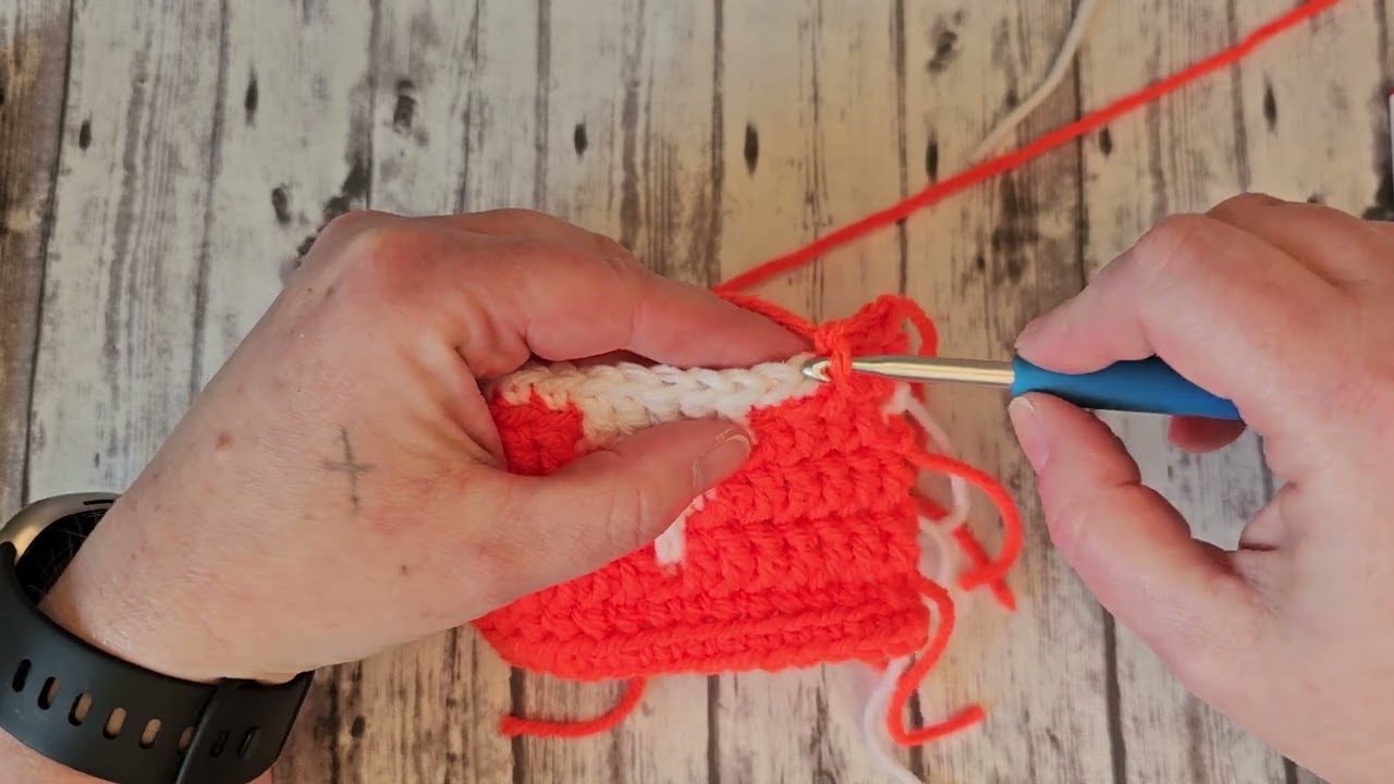 Mosaic Regular Crochet Solid Sides