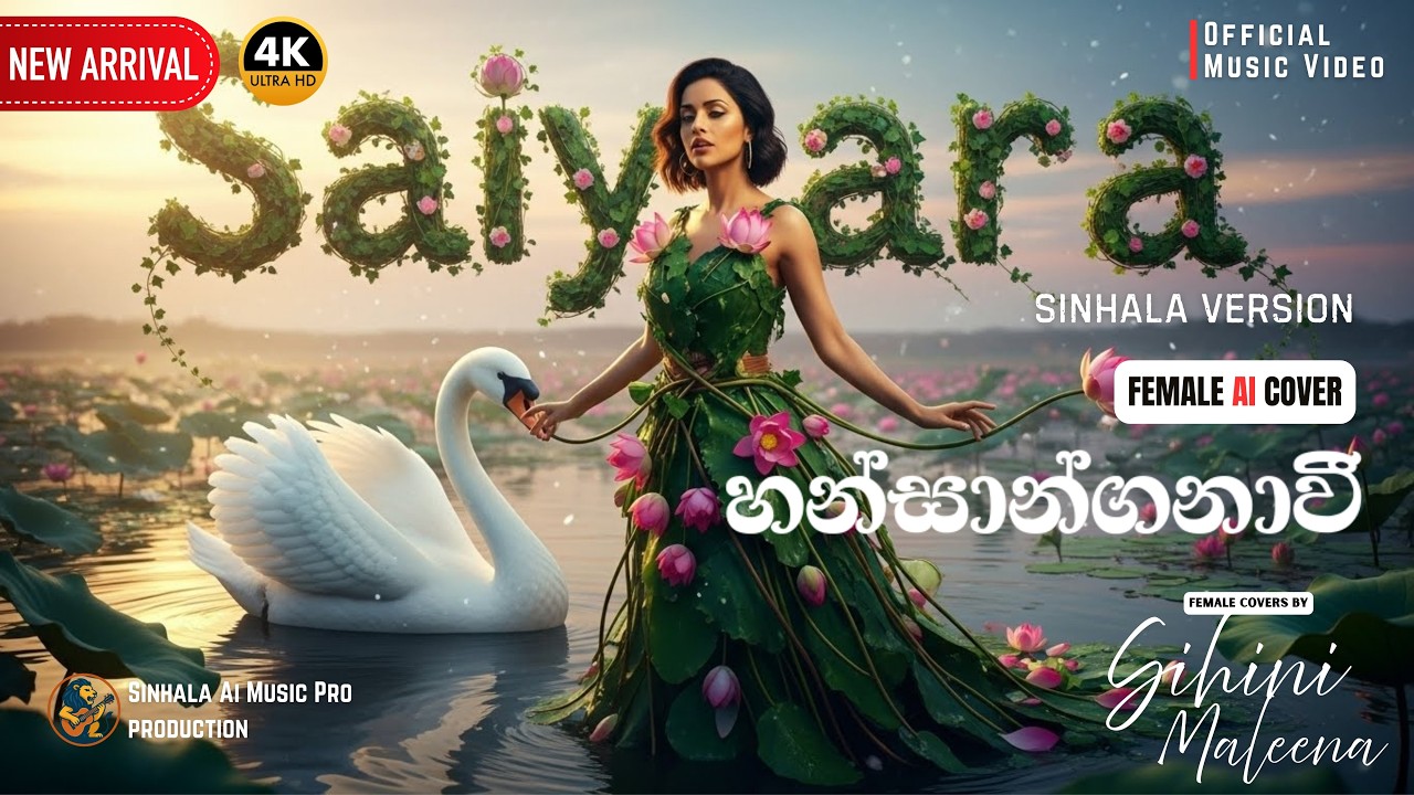 Saiyaara Sinhala Cover | සිහිනි මලීනා (Sihini Maleena) | Official Music Video | Sinhala Ai Music Pro