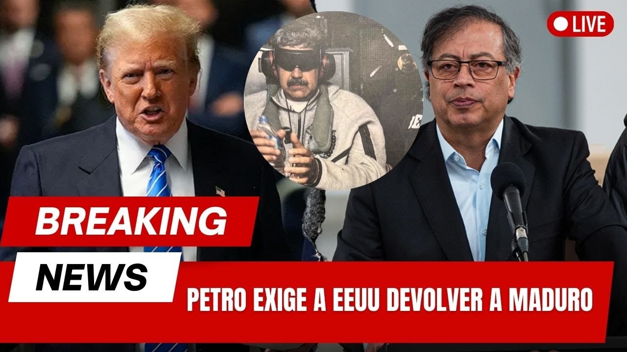 Petro ARREMETE contra Trump antes de su visita a Washington - America TEVE