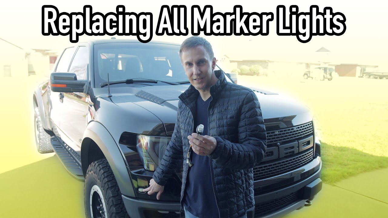 2014 Ford SVT Raptor - Replacing All Corner & Marker Lights