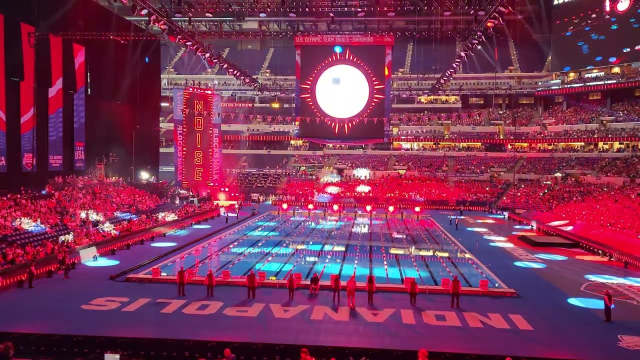 USA Olympic Swimming trials intro June 15, 2024