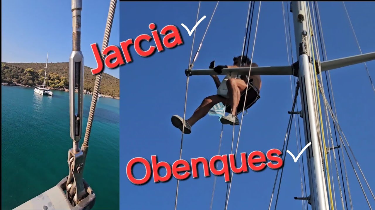 Jarcia firme de un velero: ajuste  | T2