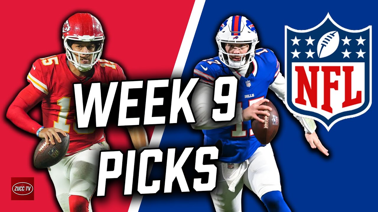 Zucc TV's Week 9 NFL Picks!