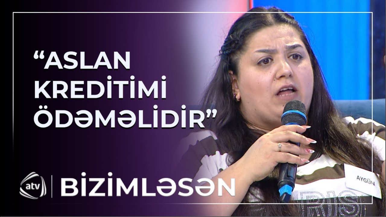 Aygün Aslandan ayrılmaq istəmədiyini açıqladı / Bizimləsən