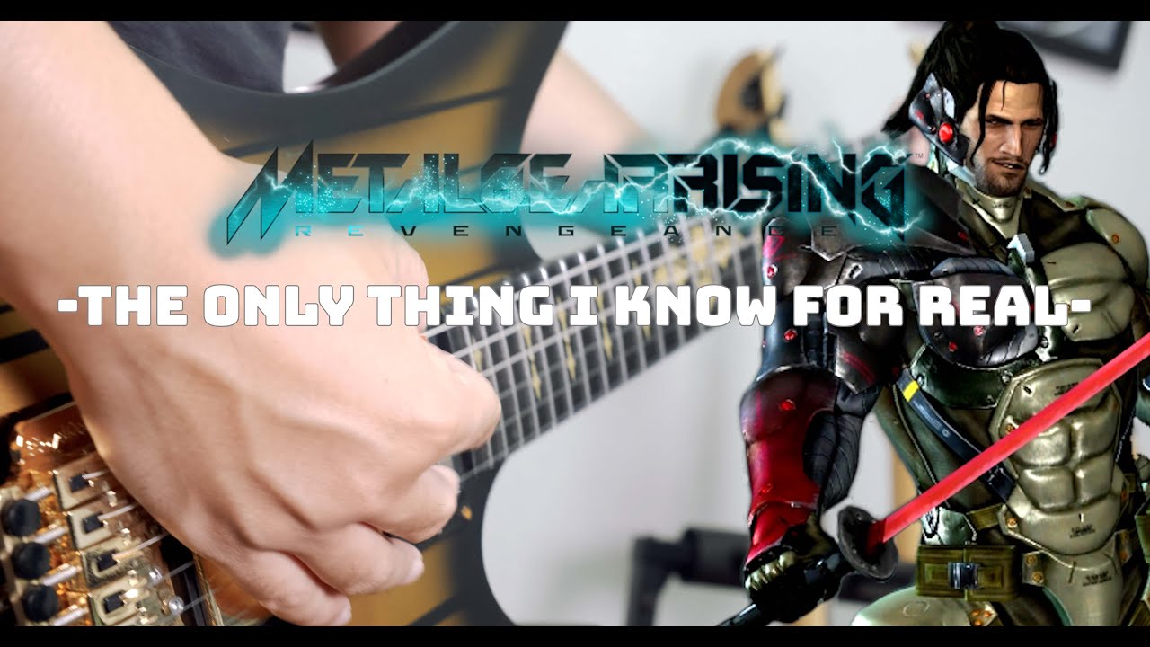 METAL GEAR RISING - The Only Thing I Know For Real 【SAM BATTLE】 Guitar Cover
